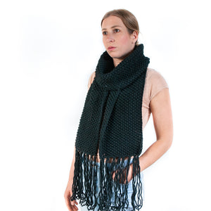 Snow Down Scarf Knit Kit