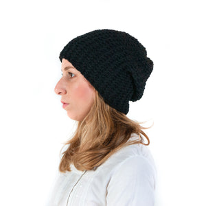 Rib Row Beanie Free Knitting Pattern