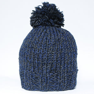 Dark Blue Cotton Wool Beanie Small Size Only