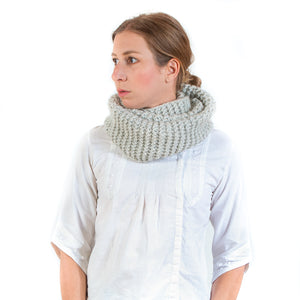 Snug Up Scarf Beginner Knitting Pattern