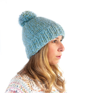 Fluffy Beanie & Headband Knit Kit