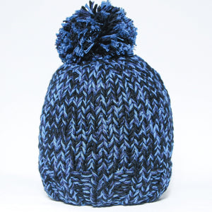 Dark Blue Cotton Wool Beanie Small Size Only